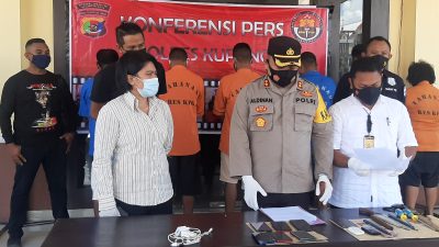Polres Kupang Berhasil Ungkap Sindikat Perampok Bersenjata, Satu Masih Buron
