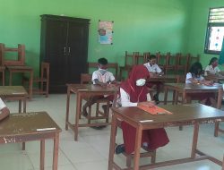 US SDI Puluthie Ketat Terapkan Prokes Covid Bagi Siswa dan Pengawas