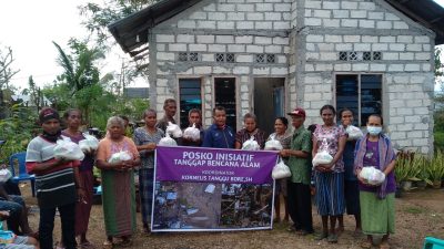 Peduli Bencana Siklon, Politisi PDIP Inisiatif Bangun Posko Tanggap Bencana Alam