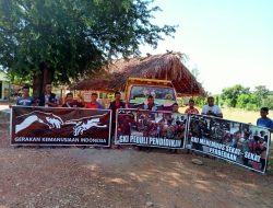 Relawan GKI Peduli Pendidikan dan kesehatan di Amfoang Timur