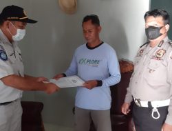 PT. Jasa Raharja Serahkan Santunan Bagi Korban Lakalantas di Tuapukan