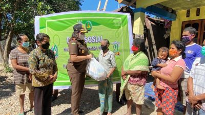 Hari Bhakti Adhyaksa, Kejari Kabupaten Kupang Gelar Baksos
