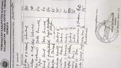 Camat AOT : Saya Siap Laksanakan Perintah Pimpinan