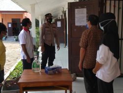 Kapolsek Kupang Timur Amankan Pelaksanaan Ujian P3K Guru