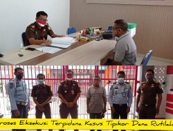 Jaksa Eksekusi Terpidana Kasus Korupsi Dana Rutilahu di Semau