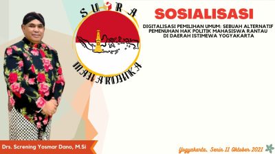 Digitalisasi Pemilu, Alternatif Pemenuhan Hak Politik Mahasiswa Rantau di DIY
