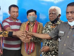 Wabup Kupang Resmikan Bangunan Pasar Senilai 1,2 Miliar di Batas Negara