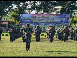 Satgas Pamtas RI-RDTL, Satgas Intel dan Satgas Bantuan Resmi di Lepas Danrem 161/WS