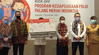 PMI Komitmen Wujudkan Indonesia Bebas Polio Bersama IFRC dan USAID