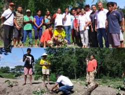 Partai Perindo Tanam Anakan Pohon di Bantaran Kali Pukdale Sepanjang 1000 Meter