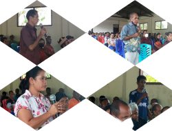 Masyarakat Bongkar Borok Pengelolaan Dana Desa Oenaunu