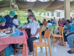 Desa Ponain Gelar Vaksinasi Tahap Tiga