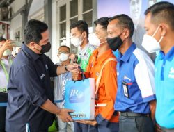 Tinjau Arus Mudik Stasiun Senen, Erick Thohir Sebut Kepadatan Makin Berkurang