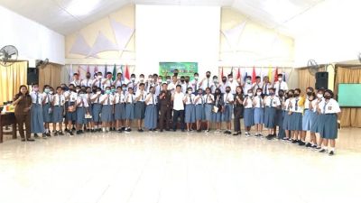Jaksa Kejari Kabupaten Kupang Datangi SMA Kristen Kasih Karunia Oefafi