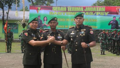 Pimpin Sertijab Danyonif 743/PSY, Begini Penekanan Danbrigif 21/Komodo