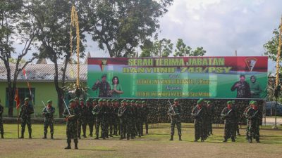 Danbrigif 21/Komodo : Sertijab Merupakan Rangkaian Perjalanan Karir Seorang Perwira