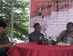 Upaya Penanggulangan Bencana Jadi Topik Utama Jumat Curhat Polres Kupang