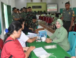 Persit KCK Korem 161 PD IX/Udayana Gelar Baksos Donor Darah