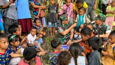 Komandan Korem 161/WS Kupang Kunjungi Anak Stunting di TTS