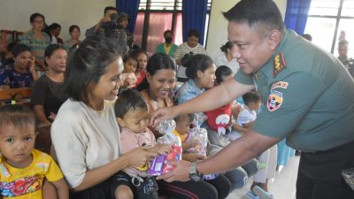 Peduli Stunting, Denkesyah 09.04.01/ Kupang Beri Pembekalan Kepada Para Ibu