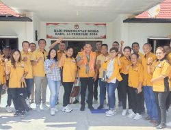 Mendaftar Jam Sepuluh Pagi, Partai Nomor Sepuluh Pertama Antar Berkas di KPU Kabupaten Kupang