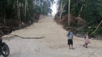 Perkerasan Jalan di Desa Kotabes Membuka Akses Transportasi Menuju Lahan Pertanian