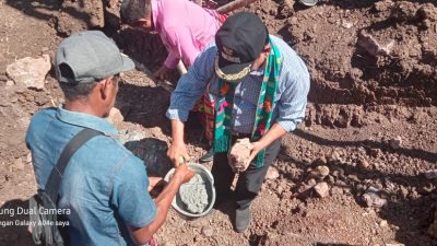 Wabup Kupang Hadiri Peletakan Batu Pertama Pembangunan Gedung GMIT Imanuel Bonet