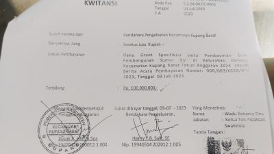 Pemalsuan Tandatangan Masif Terjadi di Kecamatan Kupang Barat Demi Pencairan Dana Proyek