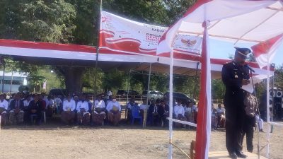 Kapolsek Amarasi Timur Pimpin Upacara Peringati HUT RI