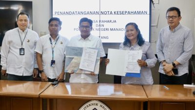 PT Jasa Raharja dan Poltek Manado Bersinergi Untuk Meningkatkan Keselamatan Lalu Lintas