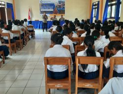 Ditbimas Polda NTT Sosialisasi Ketertiban Sosial di SMPN I Kupang Tengah