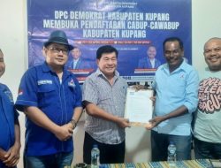 Jerry Manafe Resmi Mendaftar di Partai Demokrat