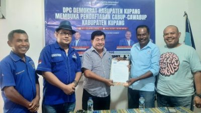 Jerry Manafe Resmi Mendaftar di Partai Demokrat