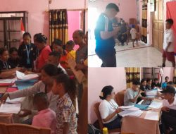 Kolaborasi Yayasan UDN Bersama Pemkab Kupang Lakukan Perekaman KIA di Desa Oefafi