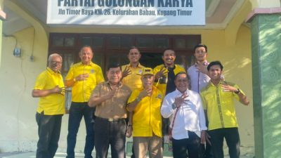 DPD II Golkar Kabupaten Kupang Gelar Rapat Konsolidasi Pemenangan Paket JELAS