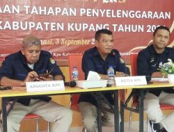 Pasca Pendaftaran Bakal Calon Bupati dan Wakil Bupati Kupang, KPU Akan Lakukan Tahap Ini!