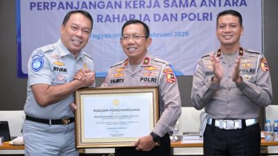 Tingkatkan Kepatuhan dan Keselamatan Masyarakat, PT Jasa Raharja dan POLRI Teken Nota Kesepahaman