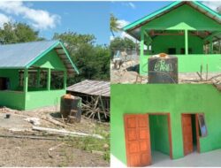 Tanggungjawab, Kades Tanini Kecamatan Takari Selesaikan Pekerjaan Balai Dusun