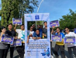 PT Jasa Raharja NTT Gabungkan Inovasi Digital dan Pelayanan Kesehatan Gratis di Car Free Day Kupang