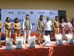 Jaga Ketahanan Pangan, Bupati Kupang Salurkan Bantuan dan Dorong Gerakan Menanam di Amarasi Selatan