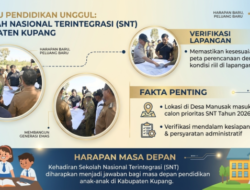 Bupati Kupang Tinjau Lokasi Pembangunan Sekolah Nasional Terintegrasi di Manusak