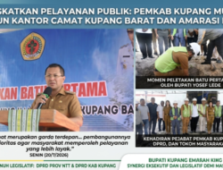 Tingkatkan Pelayanan Publik, Pemkab Kupang Mulai Bangun Kantor Camat Kupang Barat dan Amarasi Barat
