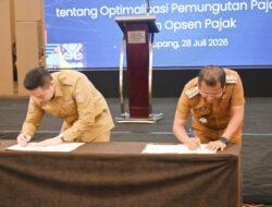 Perkuat Fiskal Daerah, Bupati Kupang Tanda Tangan Addendum Kerjasama Opsen Pajak bersama Gubernur NTT